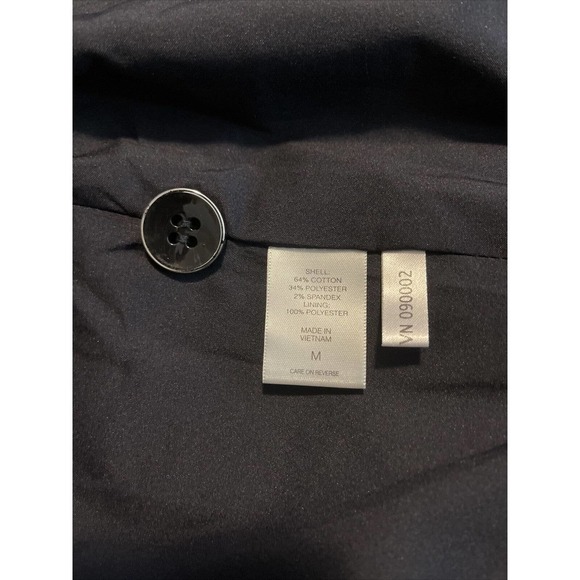 7th Avenue Design Studio New York & Co Blazer Jacket Women's Size M Blue Lined - Picture 8 of 12